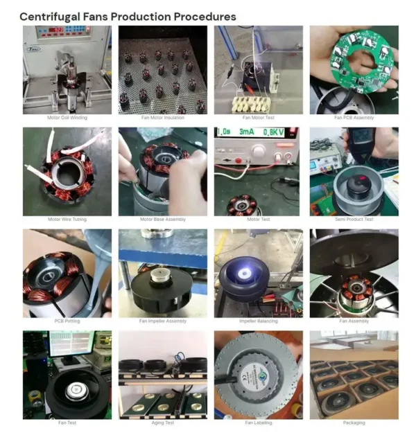 Centrifugal Fan, 133mm, 110V, 220V - view 5