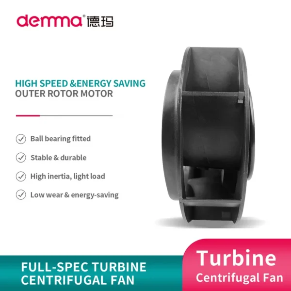 Centrifugal Fan, 133mm, 380V, Plastic - view 3