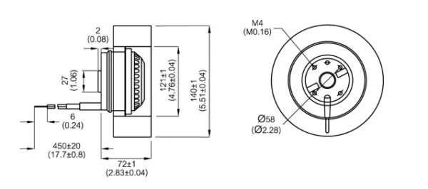 Centrifugal Fan, 140mm, Stainless, Steel - view 5