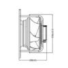 Centrifugal Fan, 14inch, 355mm, RS485, PWM - view 6