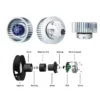 Centrifugal Fan, 160mm, IP55, Waterproof, 230V - view 4
