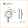 Centrifugal Fan, 17569, 175x69mm, 1500rpm-3600rpm, PWM - view 6
