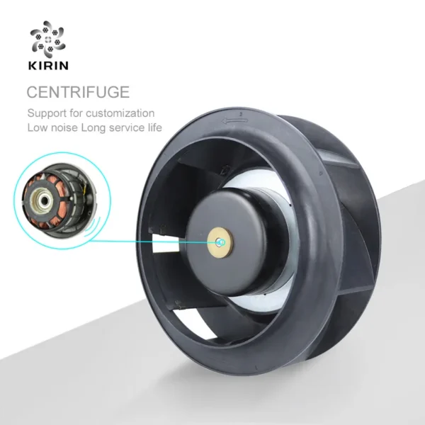 Centrifugal Fan, 175x69mm, 175mm, Brushless, Radial - view 3
