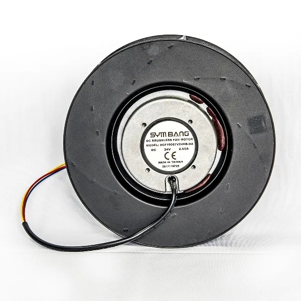 Centrifugal Fan, 190x67mm, Plastic, 24/48V, 3000RPM - view 4