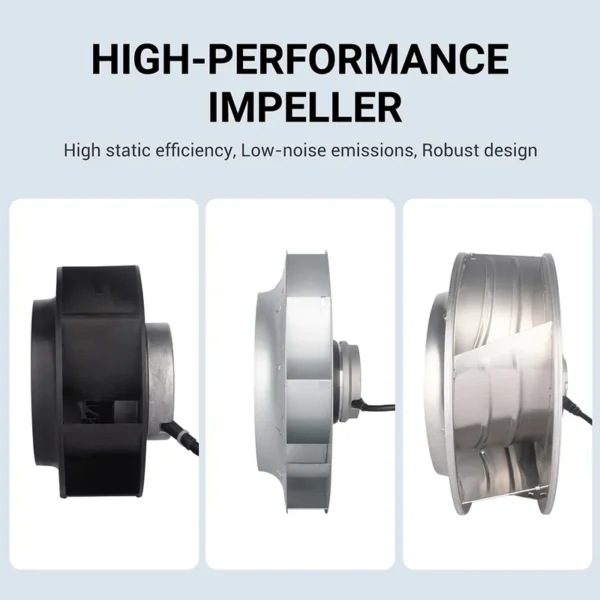 Centrifugal Fan, 220mm, Plastic, 230V - view 2