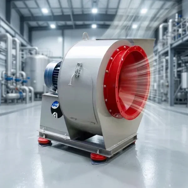 Centrifugal Fan, 220V, Carbon Steel