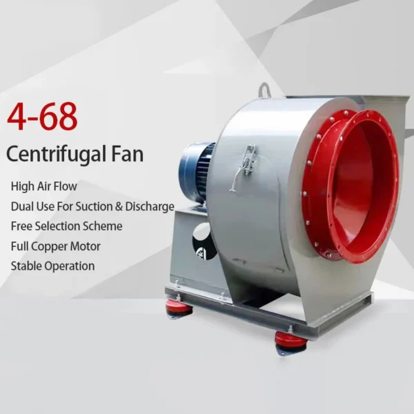 Centrifugal Fan, 220V, Carbon Steel - view 2