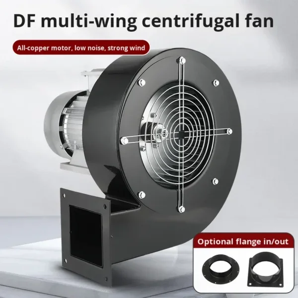 Centrifugal Fan, 220V, Galvanized Steel