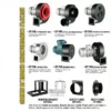 Centrifugal Fan, 220V, Galvanized Steel - view 4