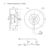 Centrifugal Fan, 225mm, 110v, 220v, 0-10V/PWM - view 5