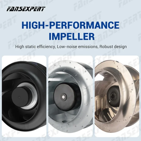 Centrifugal Fan, 225mm, 12V, 24V, HVAC - view 2