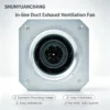 Centrifugal Fan, 225mm, Plastic, HVAC - view 2