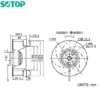 Centrifugal Fan, 230V, 225X89mm - view 5