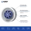 Centrifugal Fan, 24V, 140MM, ATEX - view 4