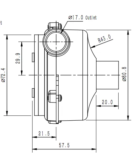 Centrifugal Fan, 24V, Brushless, 8kpa - view 2