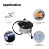 Centrifugal Fan, 24VDC, Brushless, 12kpa, Aluminum - view 6