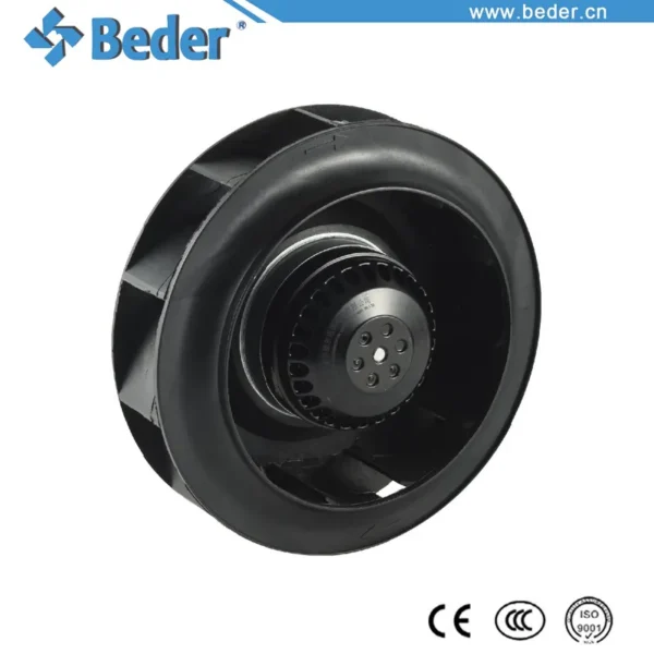 Centrifugal Fan, 250FLW2-2, 220V, Aluminum and plastic - view 2