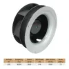 Centrifugal Fan, 250mm, 0-10VDC/PWM/RS485, HVAC