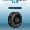 Centrifugal Fan, 250mm, AC 220V~240V, Electric - view 4