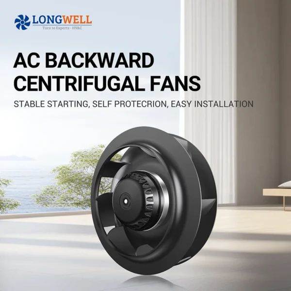 Centrifugal Fan, 280mm, 230V/380V, 2500RPM, Radial - view 2