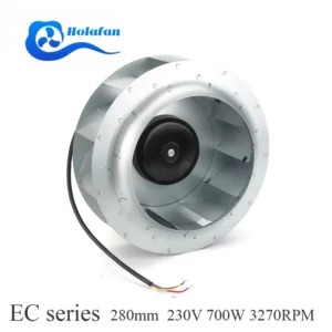 Centrifugal Fan, 280mm, 230V, 700W, 3270RPM