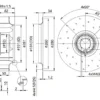 Centrifugal Fan, 280mm, Steel - view 5