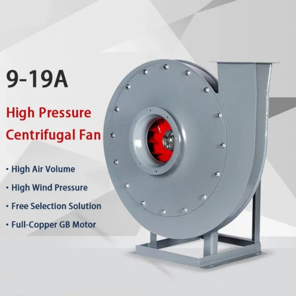 Centrifugal Fan, 2kw, 220V, Carbon Steel - view 3