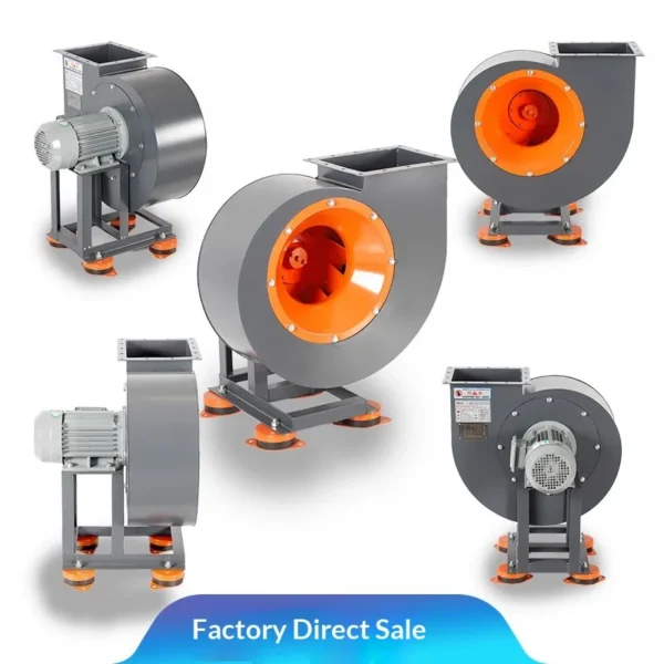 Centrifugal Fan, 4-72, Cast, Stainless, Steel - view 8