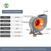 Centrifugal Fan, 4-72, Cast, Stainless, Steel - view 10