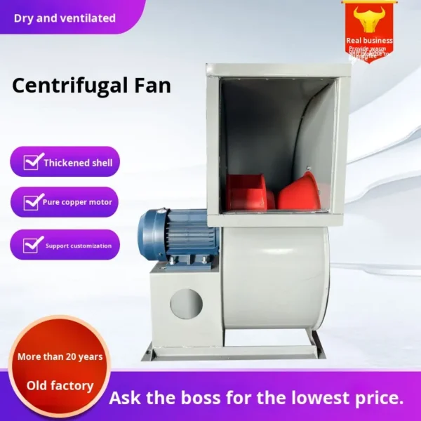 Centrifugal Fan, 4-72, Stainless, Steel - view 3