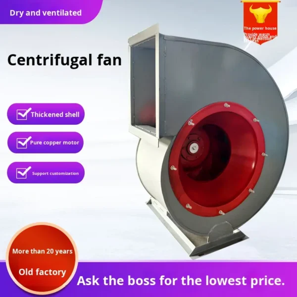 Centrifugal Fan, 4-72, Stainless, Steel - view 4