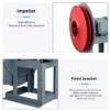 Centrifugal Fan, 4-72A, AC 220V~240V, Battery Powered - view 4