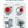Centrifugal Fan, 4-72A, AC 220V~240V, Battery Powered - view 5
