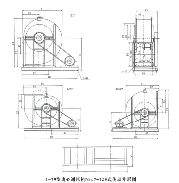 Centrifugal Fan, 4-79, Stainless, Steel, Wall - view 6