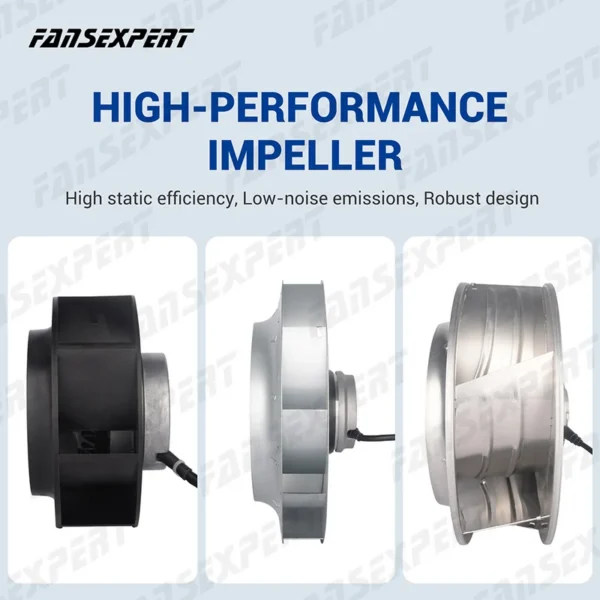 Centrifugal Fan, 400mm, 380V, 800W - view 2