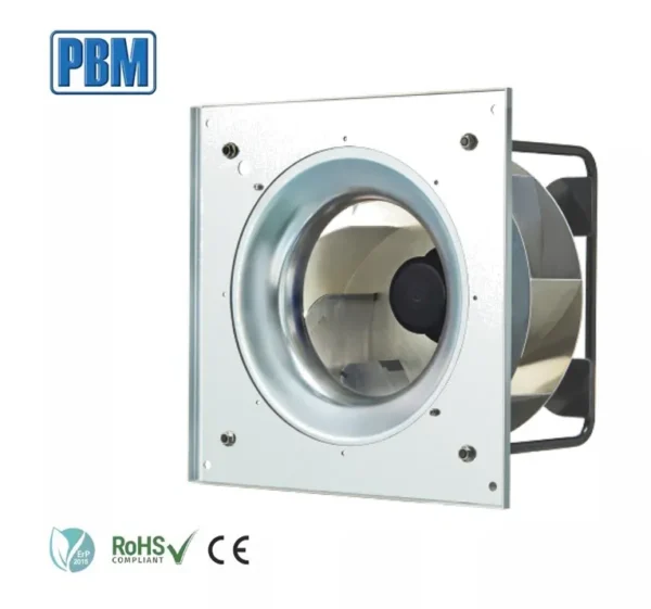 Centrifugal Fan, 400mm, Brushless, Plastic, 1000Pa