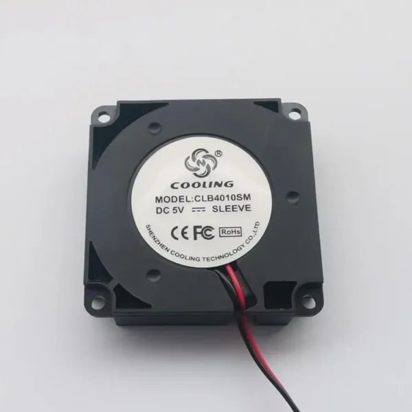 Centrifugal Fan, 40mm, 4010, 40*40*10mm, 5v - view 2