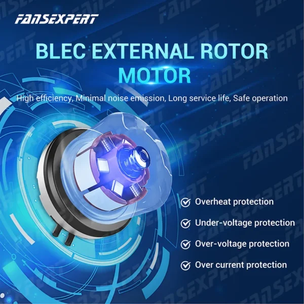 Centrifugal Fan, 560mm, Plastic - view 3