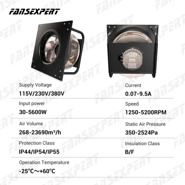 Centrifugal Fan, 560mm, Plastic - view 6