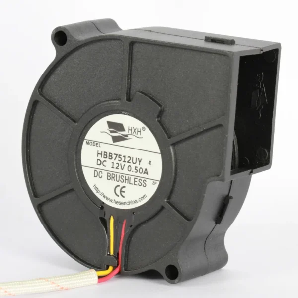 Centrifugal Fan, 75*75*30mm, 75mm, 12V - view 2