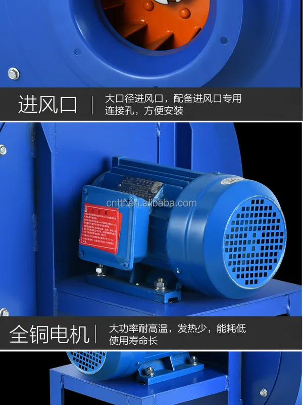 Centrifugal Fan, 9-19, 220V, 860-760m3 - view 4