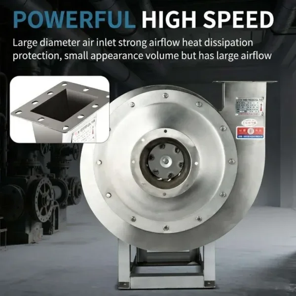 Centrifugal Fan, 9-19/9-26, Stainless, Steel, 304 - view 3