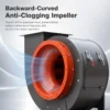 Centrifugal Fan, AC 220V~240V, Cast Iron - view 3
