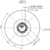 Centrifugal Fan, AFL, B3P225-DC072-007, 310V, 100W - view 2