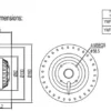 Centrifugal Fan, Aluminum, 160mm - view 3