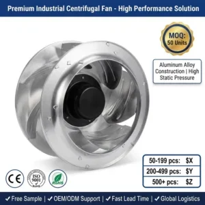 Centrifugal Fan, B3P456-EC102-002, 220V, 50/60HZ, 456mm