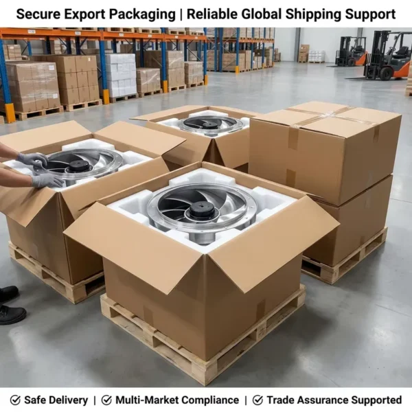 Centrifugal Fan, B3P456-EC102-002, 220V, 50/60HZ, 456mm - view 4