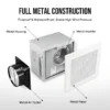 Centrifugal Fan, Ceiling, 220V, 500 - view 2