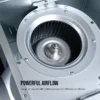 Centrifugal Fan, Ceiling, 220V, 500 - view 5
