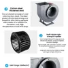 Centrifugal Fan, CF-11, Corded Electric, Cast Iron - view 6